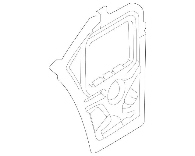 2476309102 - Side Panels: Connecting Sheet for Mercedes-Benz: GLB250, GLB35 AMG Image image