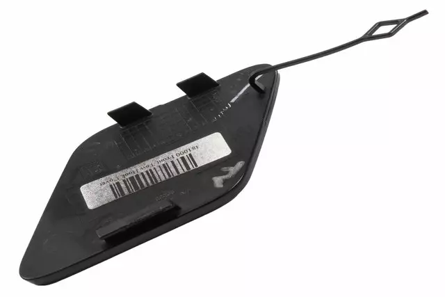 Primed Front Bumper Fascia Tow Eye Access Hole Cover - GM (23446061)