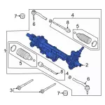 STE1008 - Steering: Rack for Ford: Bronco Image