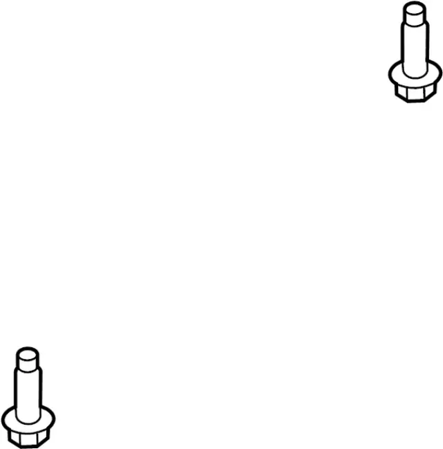 1121N0041 - Fuel System: Tank Strap Bolt for INFINITI: QX55, QX80 Image