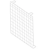 995030400 - Radiator: Radiat. Protection Grille for Mercedes-Benz: AMG GT, AMG GT Black Series, AMG GT C, AMG GT R, GLE63 AMG S, GLS63 AMG Image