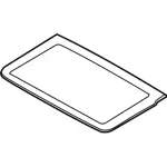 EJ7Z78500A18A - : Front Glass for Lincoln: MKC Image