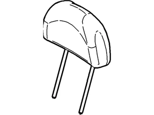 AL8Z78611A08AC - Body: Headrest, Center for Ford: Escape Image
