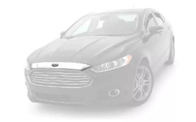 VDS7Z16C900B - Exterior: Hood Deflectors By Lund - Aeroskin - Chrome for Ford: Fusion Image