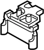 2438079913 - : Positive Term Holder for INFINITI: G35 Image