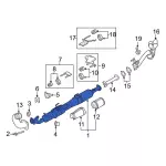 LC3Z5E212A - : Catalytic Converter for Ford: F-350 Super Duty, F-450 Super Duty, F-550 Super Duty Image