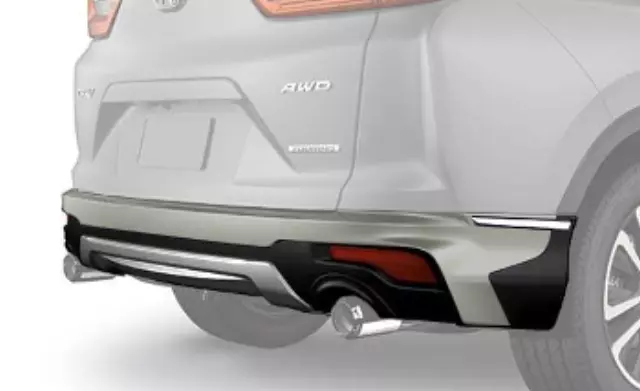 8P99TLA110A - Exterior: 2018-2019 Honda CR-V - Sport Bumper, Rear, (Touring Only) for Honda: CR-V Image
