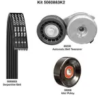 5060883K2 - : SERPENTINE BELT KIT, DAYCO for DAYCO HYDRAULIC Image