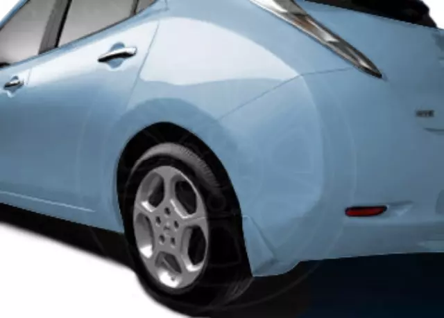 OEM NEW 2011-2017 Nissan Leaf SV Front Rear Blue Ocean Splash Guards F38E0-3NA1A - Nissan (F38E0-3NA1A)