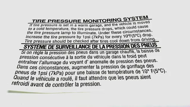 28186AG00A - : Info Label for Subaru Image