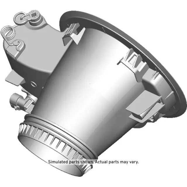 23418865 - : Part# 23418865 Fuel Filler Housing with Actuator, Hinge, Springs, Pin, and Rod for Chevrolet: Camaro Image