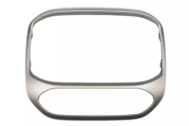 Low Gloss Burnish Instrument Panel Accessory Center Trim Plate - GM (23340002)