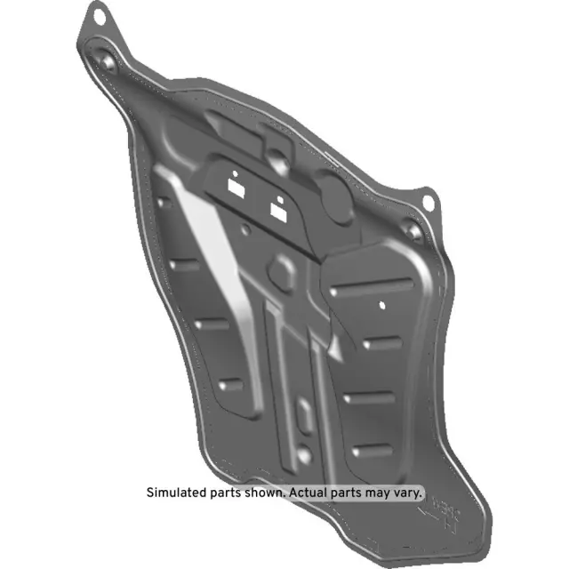 84374110 - Body: Door Water Deflector for Chevrolet: Silverado 1500, Silverado 2500 HD, Silverado 3500 HD | GMC: Sierra 1500, Sierra 2500 HD, Sierra 3500 HD Image
