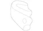 2038850926 - Attachment Parts: Flap for Mercedes-Benz Image