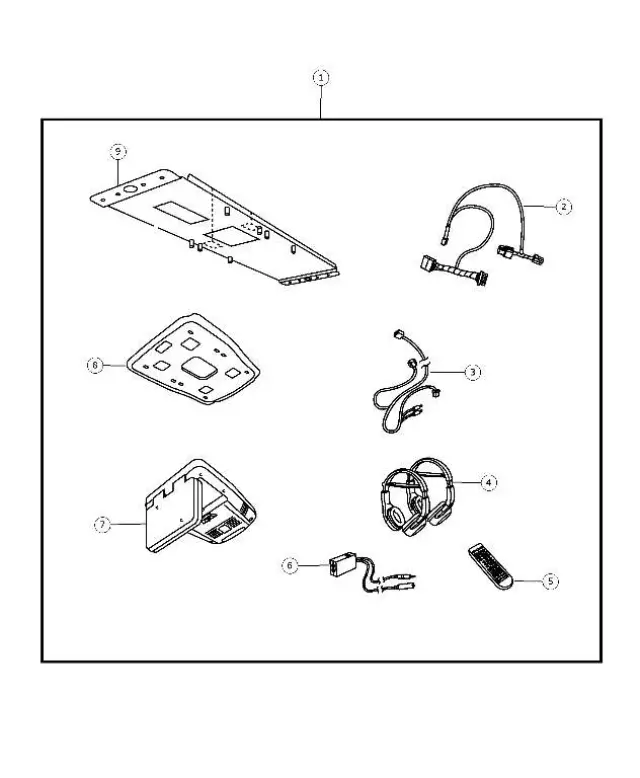68001716AB - : Mounting Bracket for Mopar Image