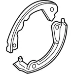 FR3Z2648A - : Park Brake Shoes for Ford: Mustang Image