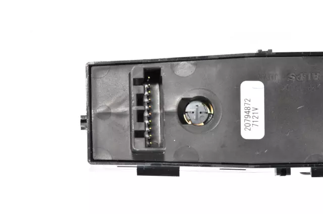 Ebony Driver Side Window Switch - GM (20794872)