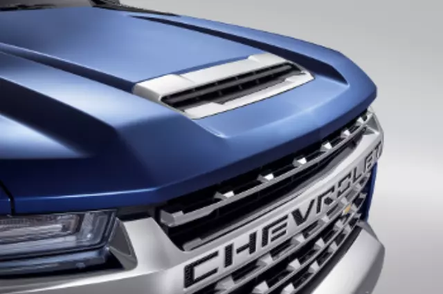 84528765 - Exterior: Exterior Trim, Hood Induction Assembly for Chevrolet: Silverado 2500 HD, Silverado 3500 HD Image