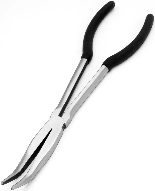 1433 - : Bent Tip to Get into Hard to Reach Areas. Cushion Grip Handle for Comfort. for Performance Tool Image