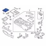 ML3Z15045D72CC - Body: Rear Panel for Ford Image
