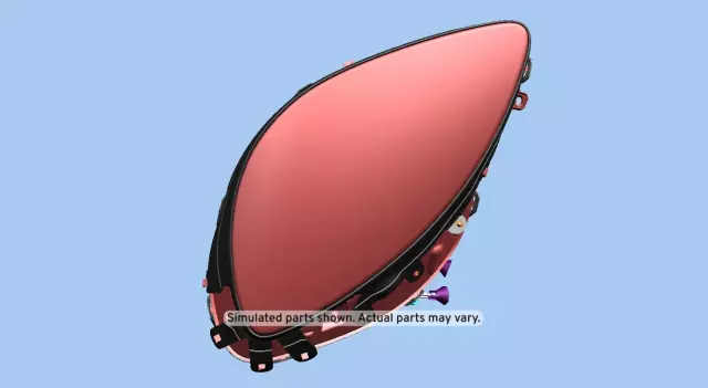 20909411 - : Carbon Flash Metallic Driver Side Headlamp for GM Image