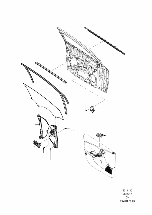 6CPZ9923394E - Body: Window Motor for Ford Image