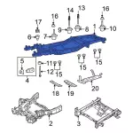 5L3Z5005CT - Body: Frame Assembly for Ford: F-150 Image
