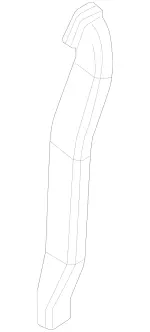 4638311246 - Heating and Ventilation: Air Duct for Mercedes-Benz Image