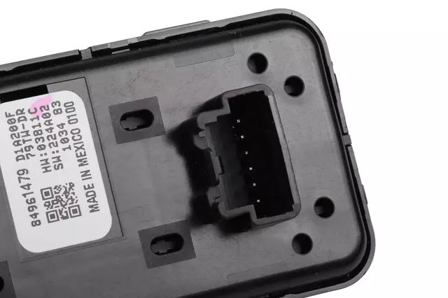 84961479 - : Black Front Side Door Window Control Switch for GM Image