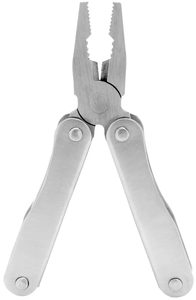 1438 - : Screwdriver, Pliers, Knife, Bottle Opener and Cutter. Stainless Steel. for Performance Tool Image
