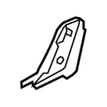 8A8Z7467460CC - Body: Latch Cover for Ford Image