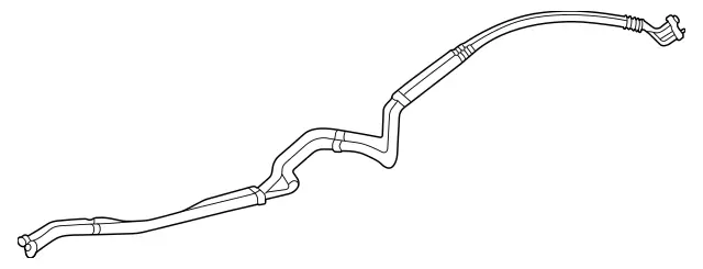 1678303503 - Heating and Ventilation: Refrigerant Line for Mercedes-Benz: GLS450, GLS580, GLS63 AMG, Maybach GLS600 Image image