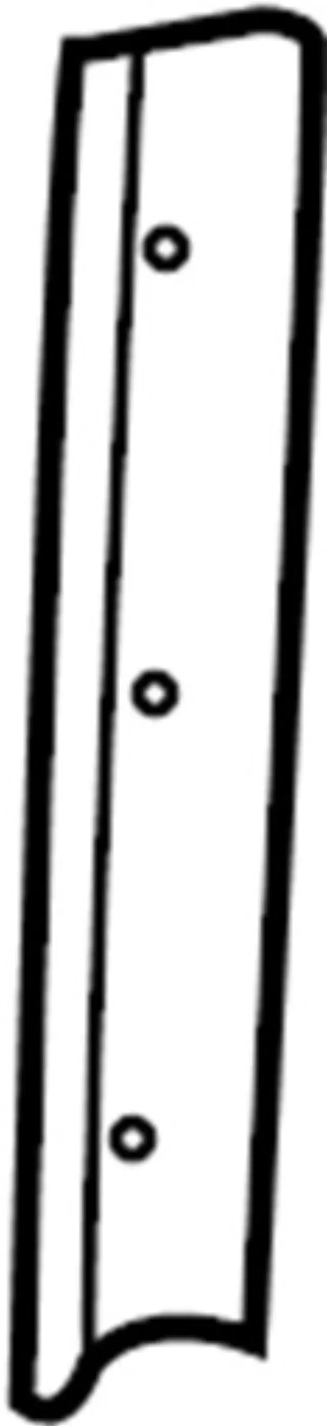 G6872AG000 - : Weatherstrip Lower Retainer for Infiniti Image