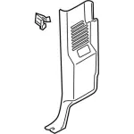 BC3Z25278D12BC - Body: Lower Pillar Trim for Ford: F-250 Super Duty, F-350 Super Duty, F-450 Super Duty Image