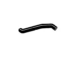 F2AZ8260A - Cooling System: Upper Hose for Ford: Crown Victoria | Mercury: Grand Marquis Image