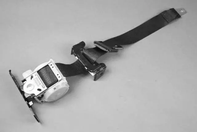 Rear Center Shoulder Seat Belt - Mopar (5HQ391J3AB)