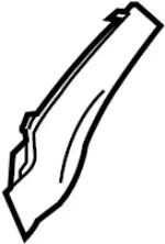 66895JL00A - Body: Filler Cover for Infiniti Image