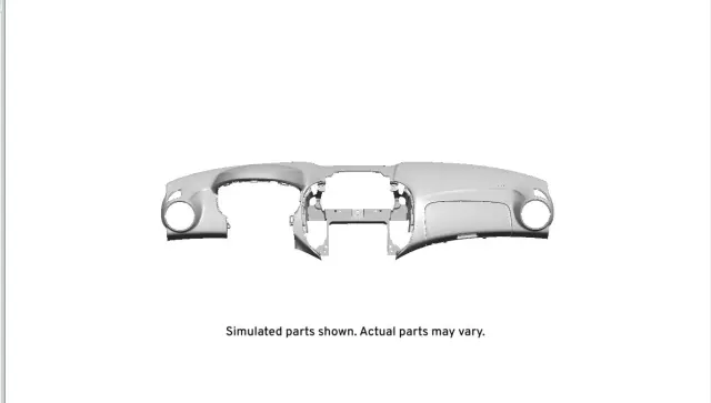 42516693 - : Dark Titanium Instrument Panel Upper Trim Panel for Chevrolet: Sonic Image