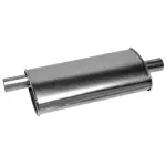 17820 - : SoundFX Universal Universal Exhaust Muffler 2" Inlet (ID) 2" Outlet (ID) for Walker Exhaust Image
