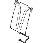 EJ7Z14D696L - Body: Seat Back Heater for Lincoln: MKC Image