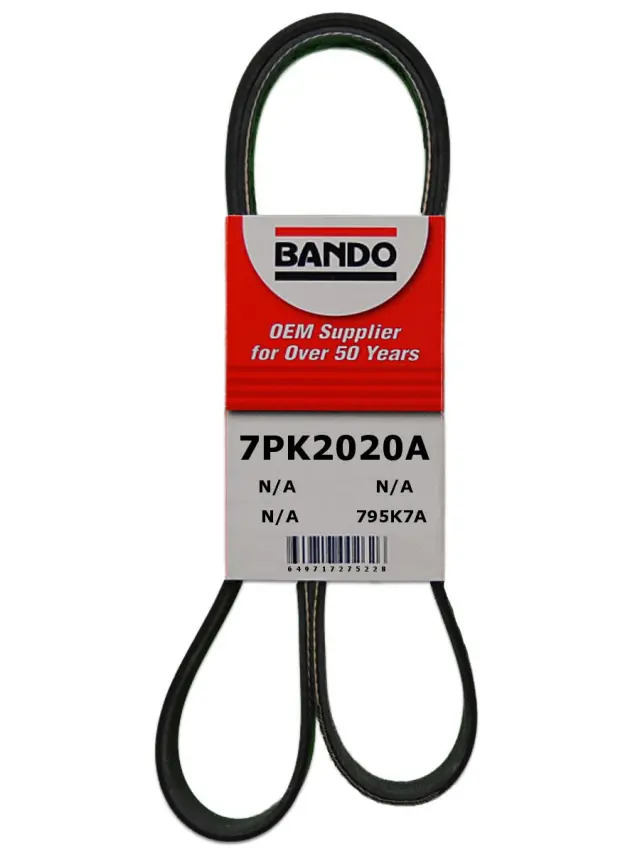 7PK2020A - Engines &amp; Components: Bando USA OEM Quality Aramid Serpentine Belt for Bando Image