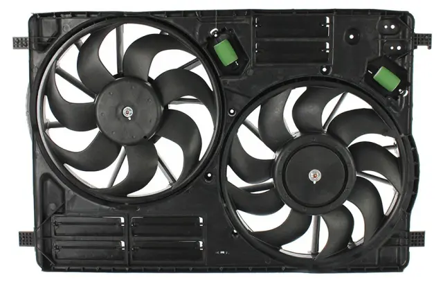 6010312 - : Agility Dual Radiator and Condenser Fan Assembly for Agility Image