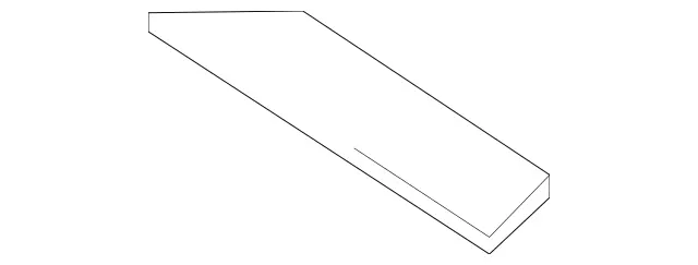 4638850190 - Body: Step Pad for Mercedes-Benz Image