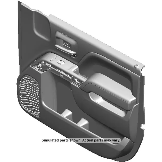 23475007 - Body: Door Trim Panel for Chevrolet: Silverado 2500 HD, Silverado 3500 HD | GMC: Sierra 2500 HD, Sierra 3500 HD Image