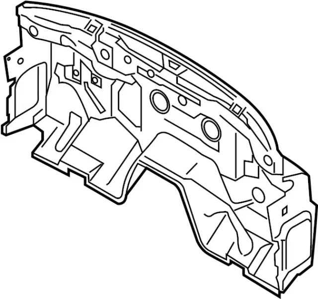679001MS0A - Body: Insulator for INFINITI: M35h, Q70, Q70L Image