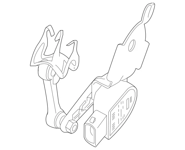 2139053402 - Front Axle: Turning Angle Sensor for Mercedes-Benz: AMG GT 43, AMG GT 53, AMG GT 63, AMG GT 63 S, AMG GT 63 S E Performance, C350e, C400, C43 AMG, C450 AMG, C63 AMG, C63 AMG S, CLS450, CLS53 AMG, E300, E350, E400, E43 AMG, E450, E53 AMG, E63 AMG S, GLC300, GLC43 AMG, GLC63 AMG, GLC63 AMG S Image image