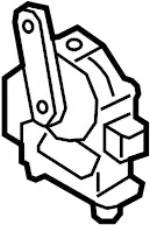 277301MA0A - HVAC: Actuator for Infiniti Image