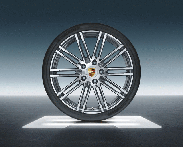99104460264 - Wheels: 20-Inch 911 Turbo Summer Wheel-And-Tire Set for Porsche: 911 Image