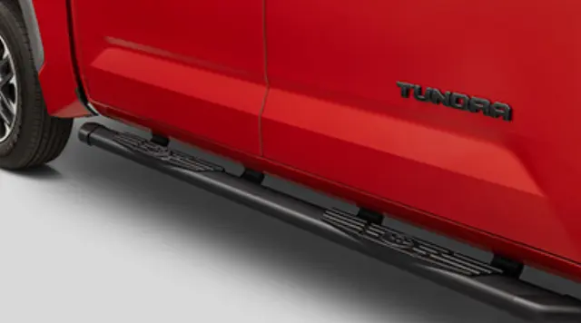 PT92534224RH - Exterior: Running Boards, Silver Powder Coat, D-Cab for Toyota: Tundra Image