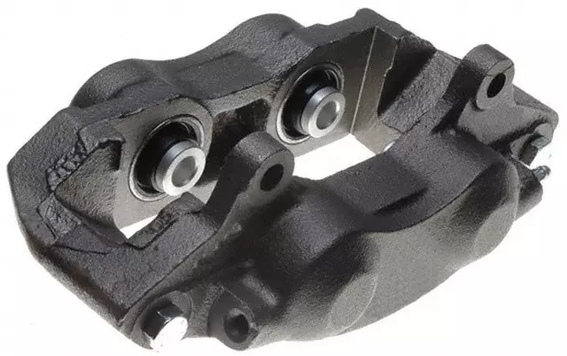 Rear Passenger Side Disc Brake Caliper Assembly (Friction Ready Non-Coated), Remanufactured - GM (19141063)